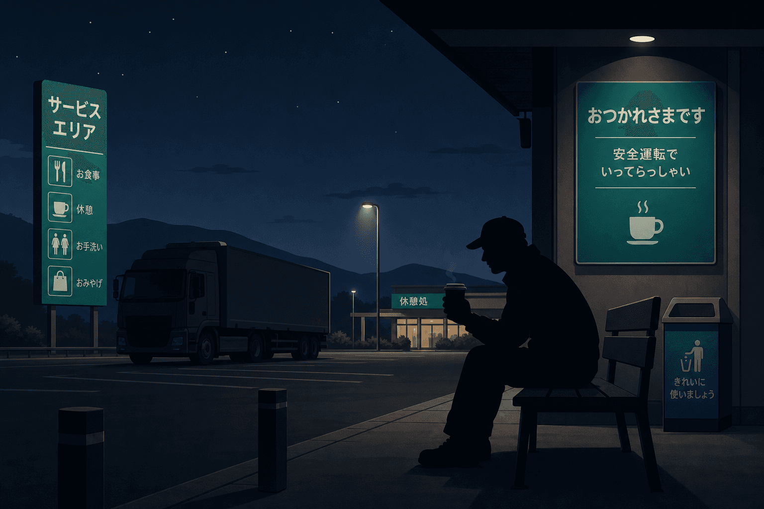 トラックドライバーがきつい理由と乗り越え方【2024年版】
