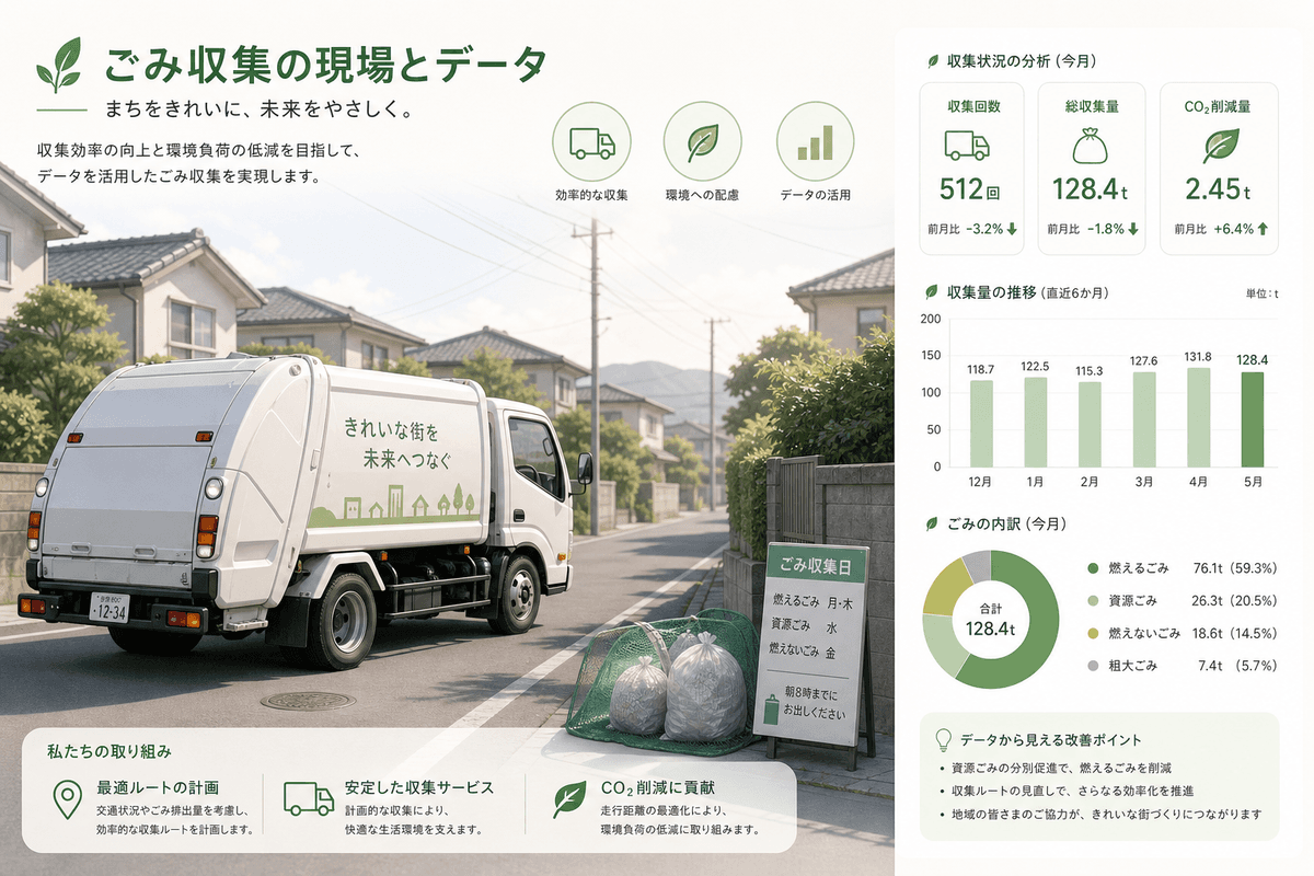 ごみ収集はきつい?年収・働き方を公的データで解説